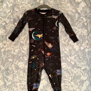 Hanna Andersson Space Zip-up Sleeper